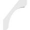 Ekena Millwork 4-in. W x 24-in. D x 30-in. H Legacy Architectural Grade PVC Knee Brace BRCP04X24X30LEC - alternate 6